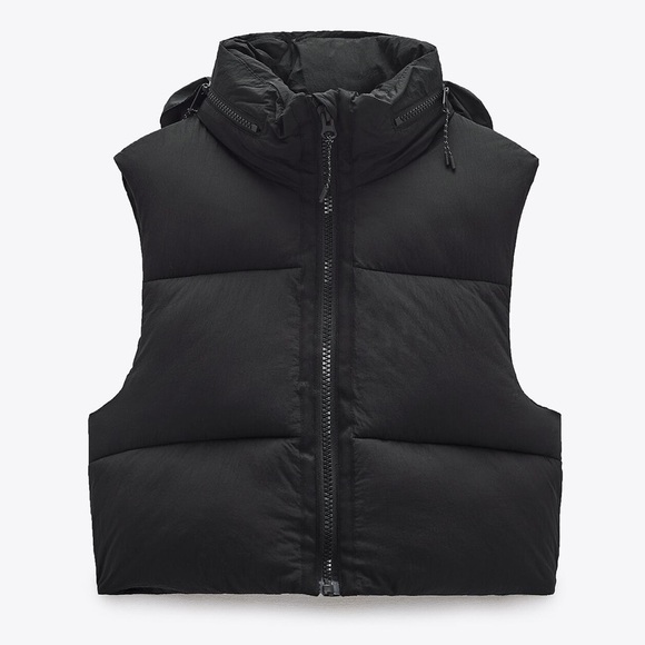 ZARA COMFORTEMP® THERMAL INSULATION PUFFER VEST SIZE M-L - Picture 1 of 4